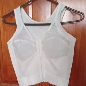 White And Beige Lace Women's Bras VG Condition